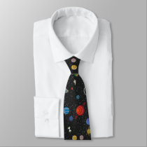 RICK AND MORTY™ | Space Pattern Neck Tie