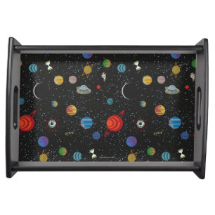 RICK AND MORTY™ Space Pattern Serving Tray
