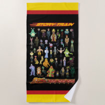 RICK AND MORTY™ | Story Train Beach Towel