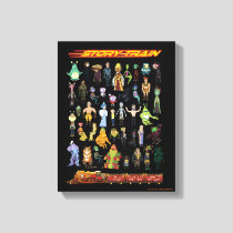 RICK AND MORTY™ | Story Train Canvas Print