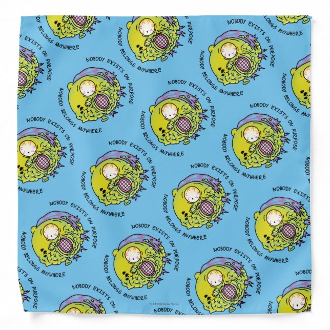 RICK AND MORTY™ | Stylized Morty Fly Quote Bandana (Front)
