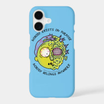 RICK AND MORTY™ | Stylized Morty Fly Quote iPhone 17 Case