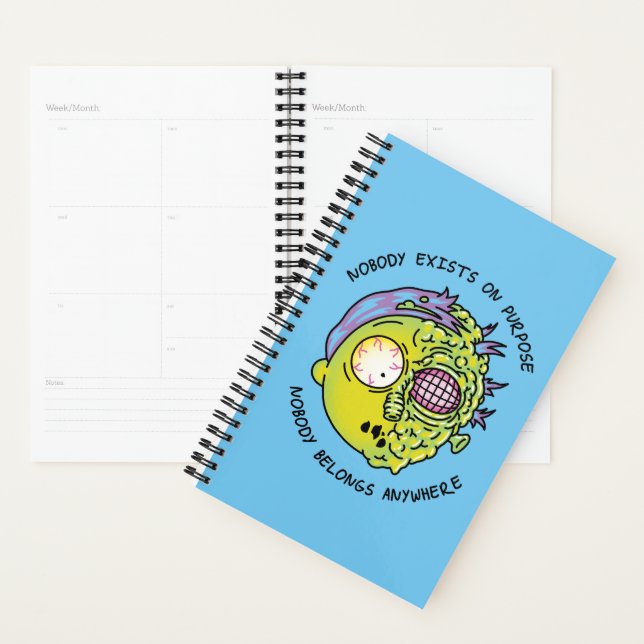 RICK AND MORTY™ | Stylized Morty Fly Quote Planner (Display)