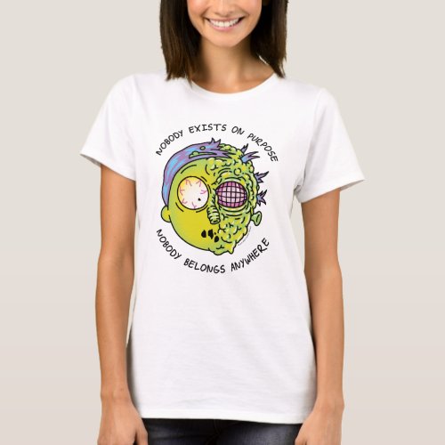 RICK AND MORTY  Stylized Morty Fly Quote T_Shirt