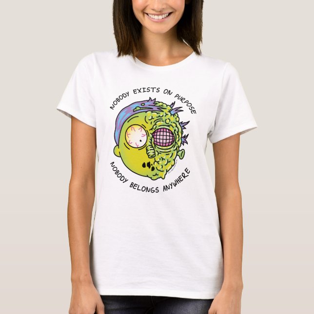 RICK AND MORTY™ | Stylized Morty Fly Quote T-Shirt (Front)