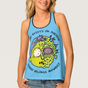 RICK AND MORTY™ Stylized Morty Fly Quote Tank Top