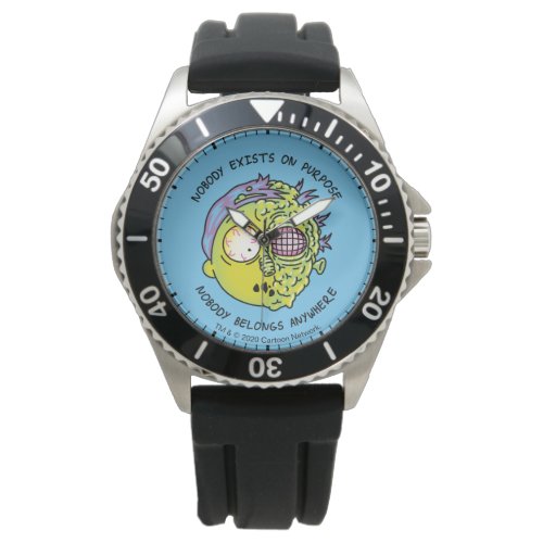 RICK AND MORTY  Stylized Morty Fly Quote Watch