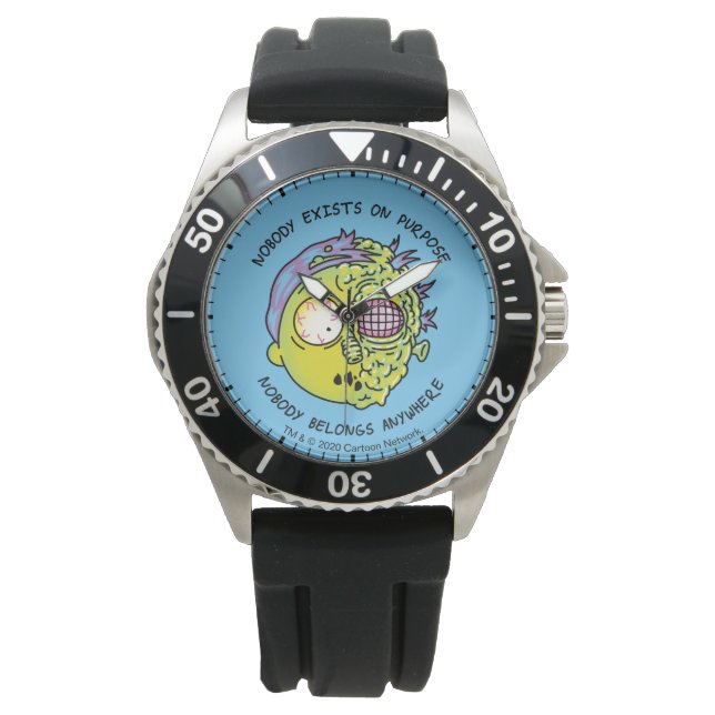 RICK AND MORTY™ | Stylized Morty Fly Quote Watch (Front)