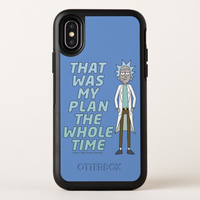 RICK AND MORTY™ | That Was My Plan The Whole time Otterbox iPhone Case (Back)