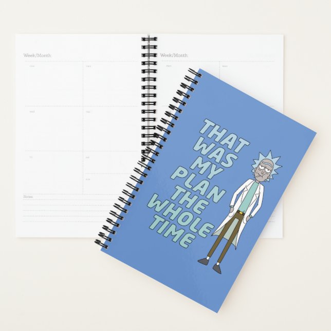 RICK AND MORTY™ | That Was My Plan The Whole time Planner (Display)