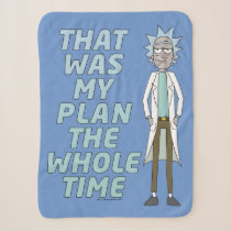 RICK AND MORTY™ | That Was My Plan The Whole time Sherpa Blanket