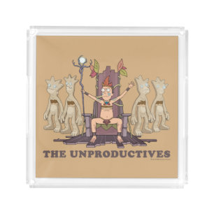 RICK AND MORTY™ The Unproductives Acrylic Tray