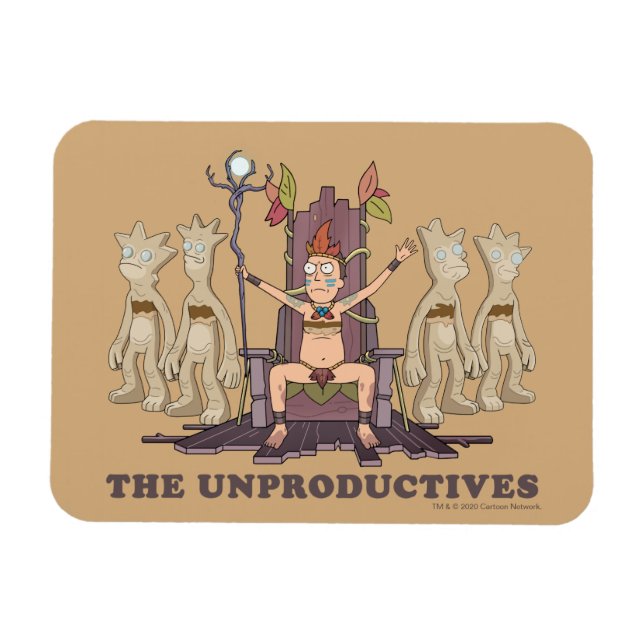 RICK AND MORTY™ | The Unproductives Magnet (Horizontal)