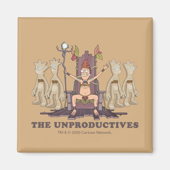 RICK AND MORTY™ | The Unproductives Magnet (Front)
