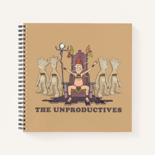 RICK AND MORTY™ | The Unproductives Notebook (Front)