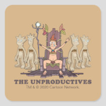 RICK AND MORTY™ | The Unproductives Square Sticker