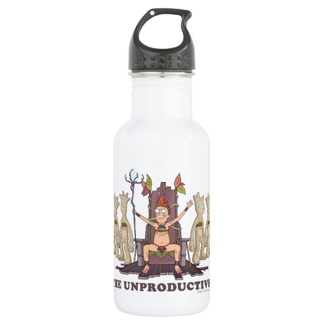 RICK AND MORTY™ | The Unproductives Stainless Steel Water Bottle (Front)