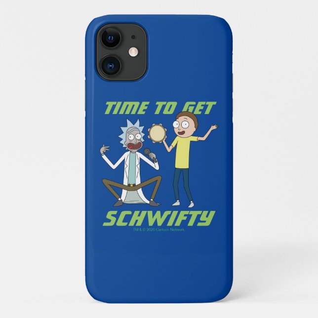 RICK AND MORTY™ | Time To Get Schwifty Case-Mate iPhone Case (Back)