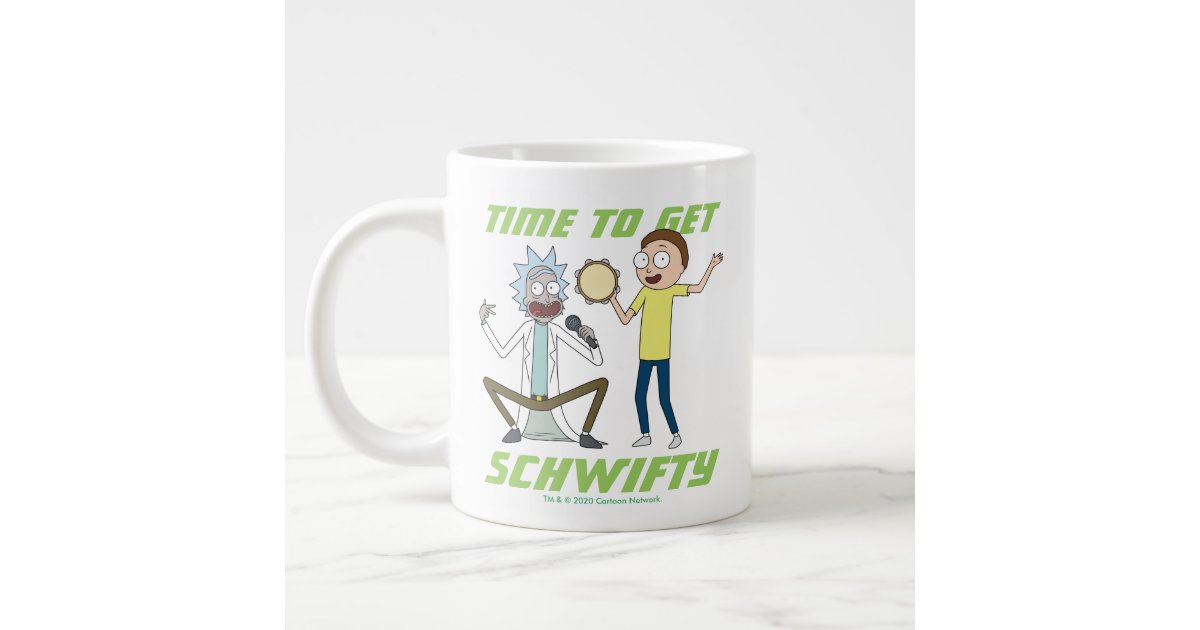 Ea-zy Mugs Rick And Morty - Get Schwifty Thermo Effect Mug Get Schwifty - Accent Coffee Mug For Sale