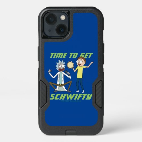 RICK AND MORTY  Time To Get Schwifty iPhone 13 Case