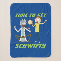 RICK AND MORTY™ | Time To Get Schwifty Sherpa Blanket