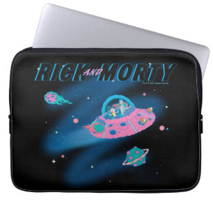 RICK AND MORTY™ Traveling Through Space Laptop Sleeve