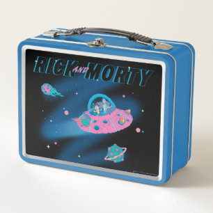 RICK AND MORTY™ Traveling Through Space Metal Lunch Box
