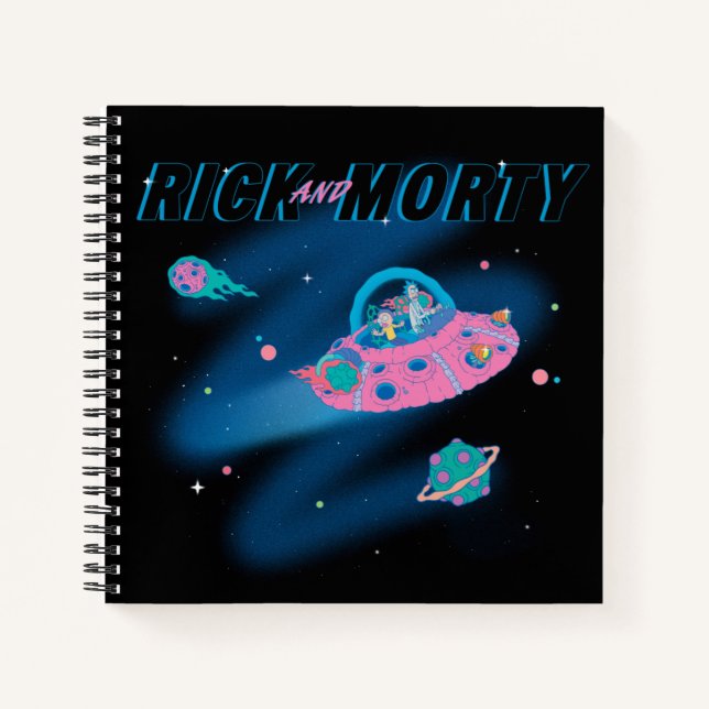 RICK AND MORTY™ | Traveling Through Space Notebook (Front)