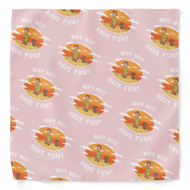 RICK AND MORTY™ | Why Not Have Fun Bandana (Front)
