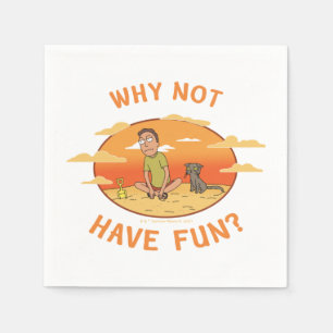 RICK AND MORTY™   Why Not Have Fun Napkins