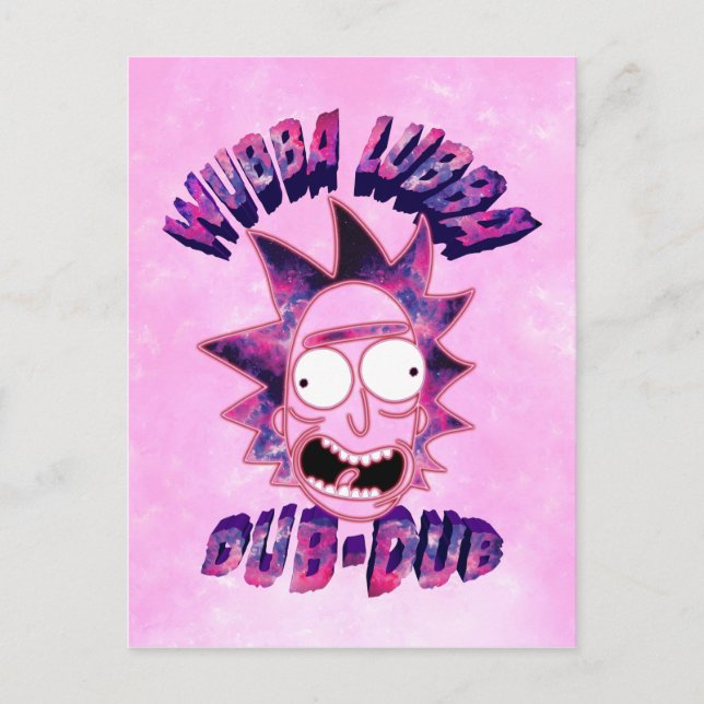 RICK AND MORTY™ | Wubba Lubba Dub-Dub Invitation Postcard (Front)