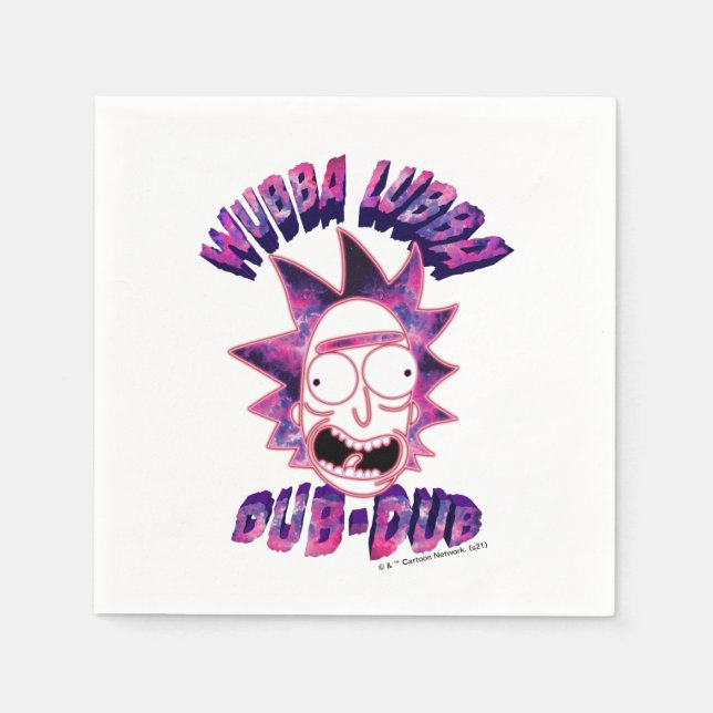 RICK AND MORTY™ | Wubba Lubba Dub-Dub Napkins (Front)