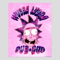 RICK AND MORTY™ | Wubba Lubba Dub-Dub Poster