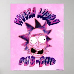 RICK AND MORTY™   Wubba Lubba Dub-Dub Poster