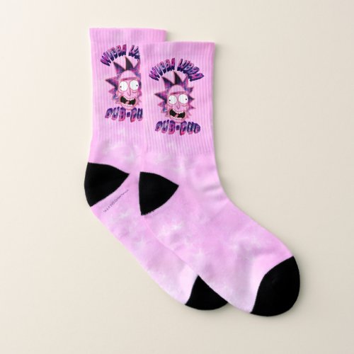 RICK AND MORTY  Wubba Lubba Dub_Dub Socks