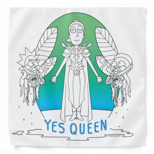 RICK AND MORTY  Yes Queen Bandana