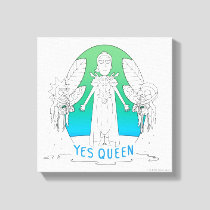 RICK AND MORTY™ | Yes Queen Canvas Print
