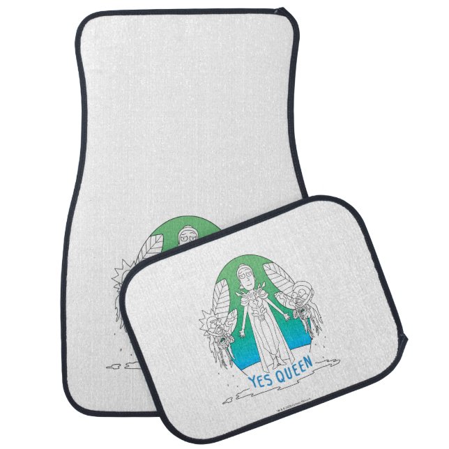 RICK AND MORTY™ | Yes Queen Car Floor Mat (Set)