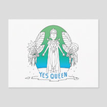 RICK AND MORTY™ | Yes Queen Invitation Postcard