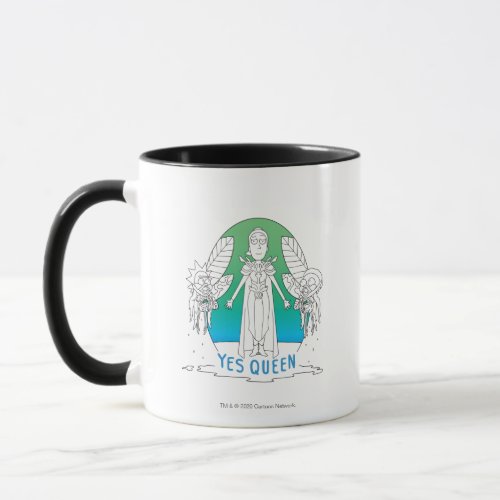 RICK AND MORTY  Yes Queen Mug