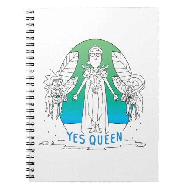 RICK AND MORTY™ | Yes Queen Notebook (Front)