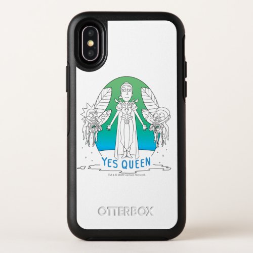 RICK AND MORTY  Yes Queen OtterBox Symmetry iPhone XS Case