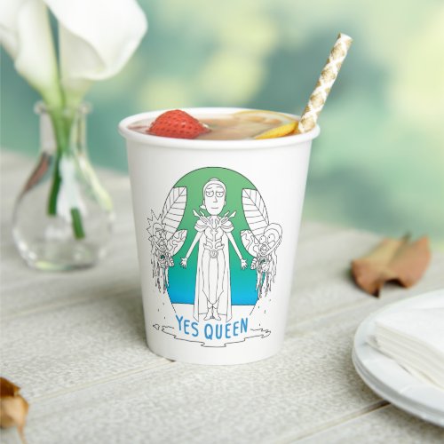 RICK AND MORTY  Yes Queen Paper Cups