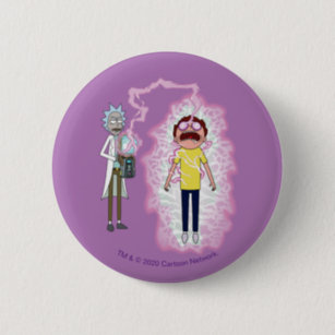 Rick and Morty Buttons - 144 Piece Bucket