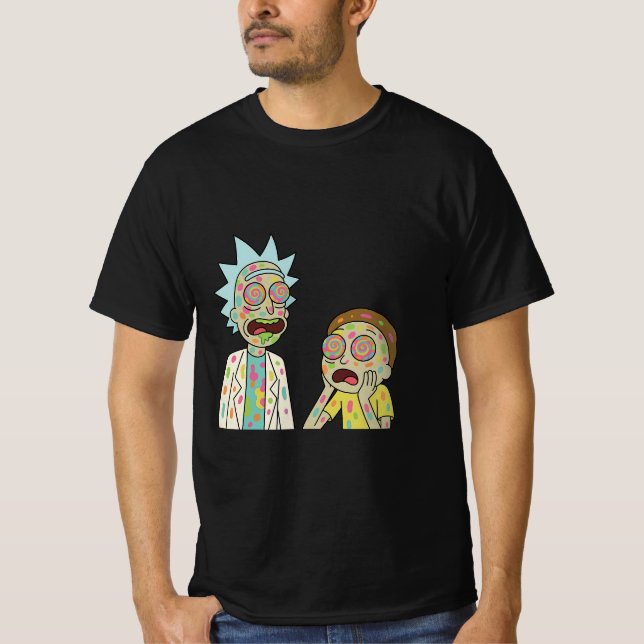 Rick and Morty's Euphoric Trip T-Shirt (Front)
