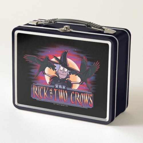 Rick and Two Crows Metal Lunch Box