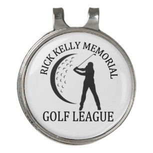 Rick Kelly Golf League Hat Clip