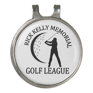 Rick Kelly Golf League Hat Clip