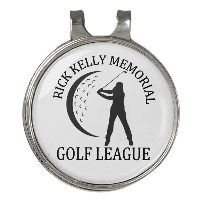 Rick Kelly Golf League Hat Clip (Front)
