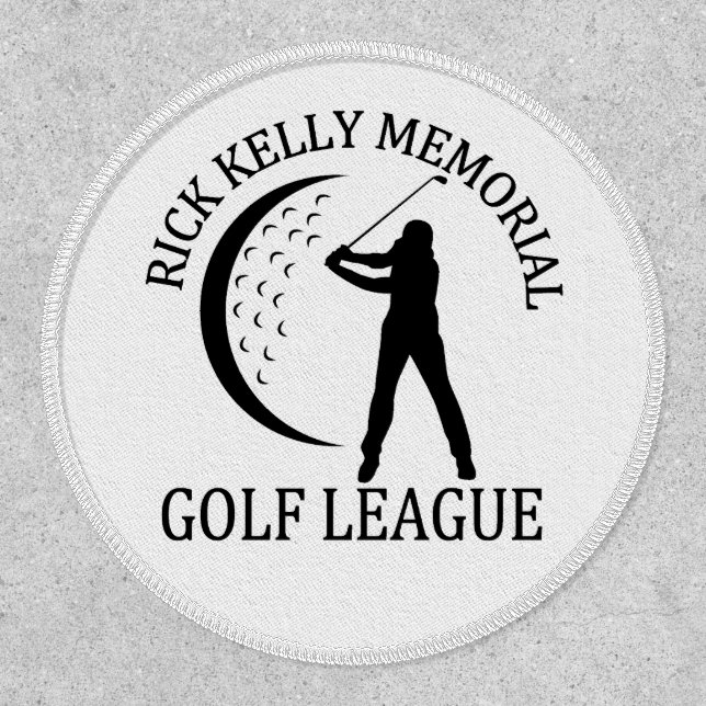 Rick Kelly Golf League Iron-On Patch (Front)